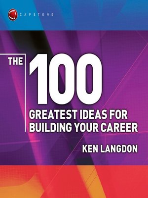 The 100 Greatest Ideas for Building Your Career - ebook